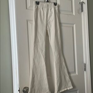 Umgee Cream Bell Bottom Jeans